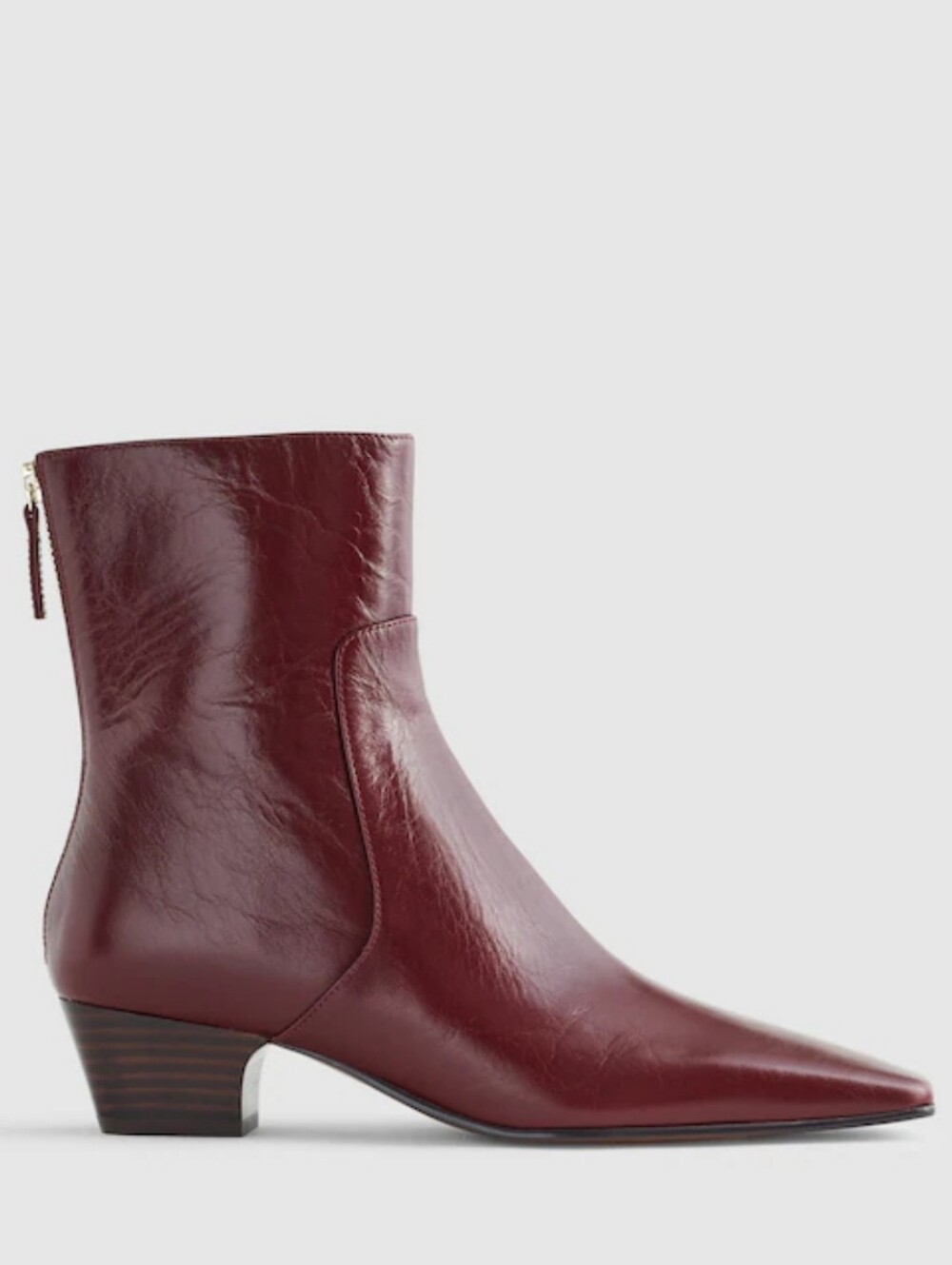 Madewell The Lexie Ankle Boot - Aged Wine